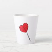 Lutscher-Latte-Tasse Milchtasse (Vorderseite)