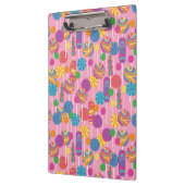 Lutscher-Süßigkeits-Muster Klemmbrett (Links)