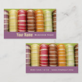 Lutscher-Visitenkarten Visitenkarte (Vorne/Hinten)