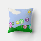 Lutscherland Kissen (Rückseite)