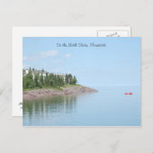 Lutsen Bliss, an der Nordküste, Minnesota Postkarte (Vorne/Hinten)