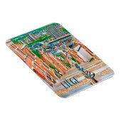 Lüttich Belgien Magnet (Rechte Seite)