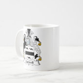 Luttrell Familienwappen Kaffeetasse (Vorderseite Links)
