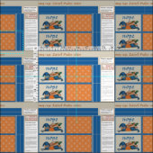 Luttrell Psalter Critter DIY Tasse Rugs Stoff (Kachel)