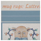 Luttrell Psalter Critter DIY Tasse Rugs Stoff (Muster)