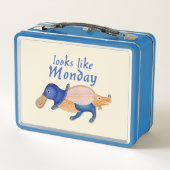 Luttrell Psalter Critter Metal Lunchbox (Rückseite)