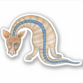 Luttrell Psalter Critter Vinyl Sticker (Vorderseite)