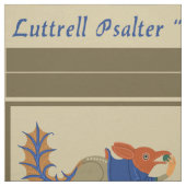 Luttrell Psalter "Eichhörnchen" DIY Tasse Rugs Stoff (Muster)
