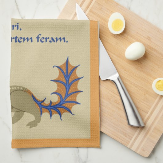 Luttrell Psalter "Eichhörnchen" Küchentücher (Viertel Falte)