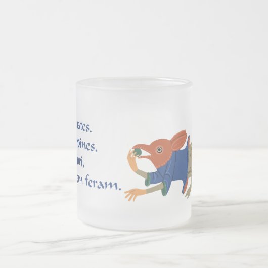 Luttrell Psalter "Eichhörnchen" Mattglastasse (Mittel)