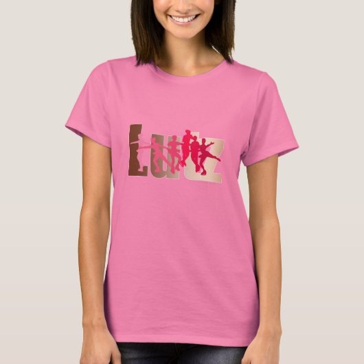 Lutz figure Skaten Shirt (Vorderseite)