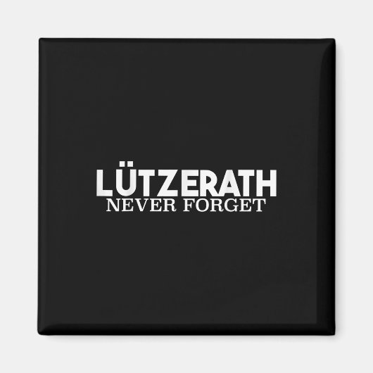 Lützerath Demo Umweltschutz Magnet (Vorne)