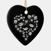 Luv 2 keramikornament (Rechts)