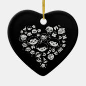 Luv 2 keramikornament (Vorne)