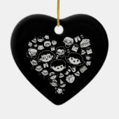 Luv 2 keramikornament (Hinten)