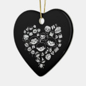 Luv 2 keramikornament (Links)