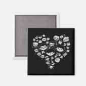 Luv 2 magnet (Vorderseite/Rückseite)