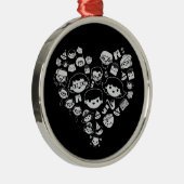 Luv 2 ornament aus metall (Rechts)