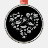 Luv 2 ornament aus metall (Vorne)