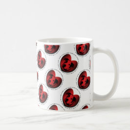 Luv-A-Bull American Bulldog Pit Bull Heart Kaffeetasse