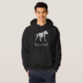 Luv A Bull Pitbull Dog Hoodie (Vorne ganz)