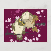 Luv Birds~postcard Postkarte (Vorderseite)