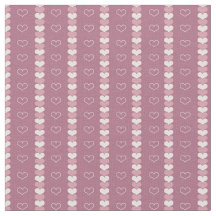 Luv bis Quilt (violette Herzen) Baumwolle (56") St