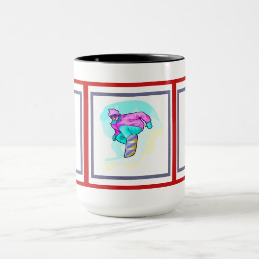 Luv bis Snowboard - Tasse (Zentrum)