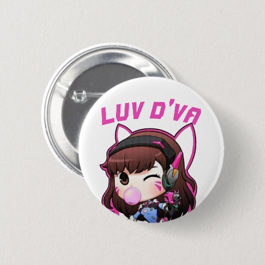 Luv D'Va Button (Vorne & Hinten)