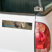 Luv-EIN-Mops Autoaufkleber (Auf Lkw)