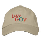 LUV GOV Cap by SRF Bestickte Kappe (Vorderseite)
