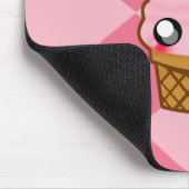 Luv I Eiscreme! Mousepad (Ecke)
