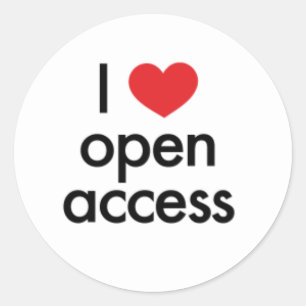 Luv I OA-Aufkleber Runder Aufkleber