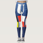 LUV MARINE STYLE LEGGINGS (Vorderseite)