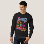 Luv My Weenies Black Sweatshirt Men/Women (Vorne ganz)
