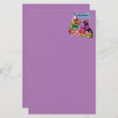 Luv My Weenies Lila Stationery Briefpapier (Vorne/Hinten)