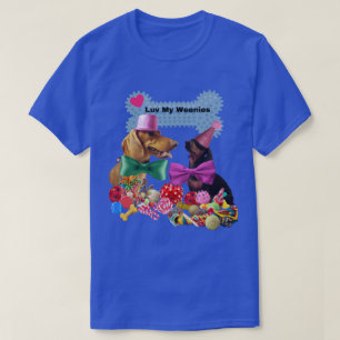 Luv My Weenies T - Shirt für Frauen/Männer