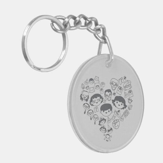 Luv Schlüsselanhänger (Vorderseite links)