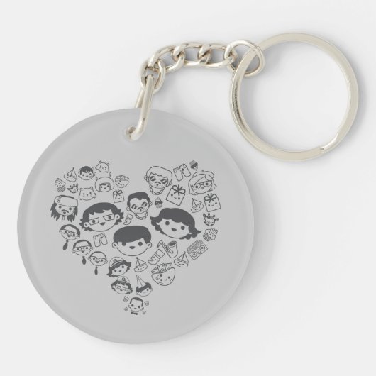 Luv Schlüsselanhänger (Rückseite)