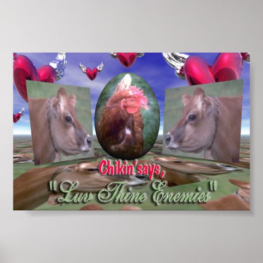 Luv Thine Enemies Poster (Vorne)