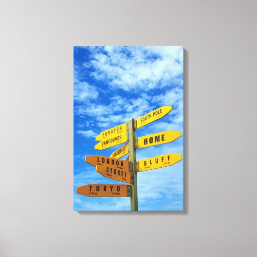 LUV TRAVEL 16x24 Leinwanddruck (Vorderseite)