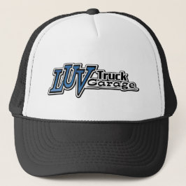 Luv Truck Garage Logo Trucker Hat Truckerkappe