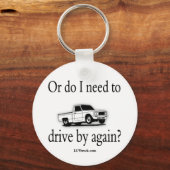 Luv Truck Logo Merchandise Schlüsselanhänger (Vorderseite)