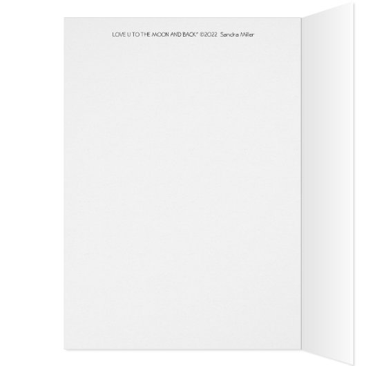 LUV U BIS MOON UND BACK Beileid (Innen (Links))