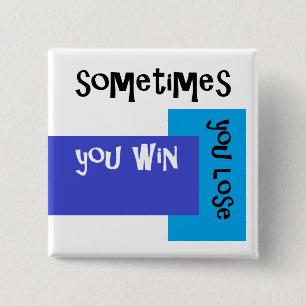 Luv U ❤️ Luv ich quadratisches Abzeichen manch Button