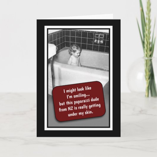 Luv U ❤️ Luv Me Fun Greeting Card w/white envelop Karte (Vorderseite)