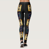 Luv U ❤️ Luv Me Leggings von dalDesignNZ (Rückseite)