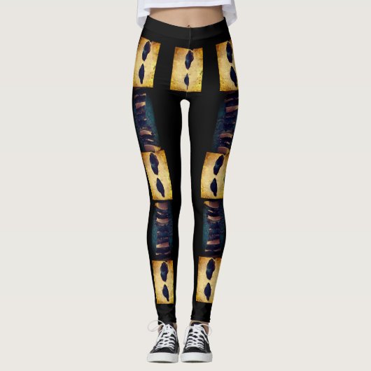 Luv U ❤️ Luv Me Leggings von dalDesignNZ (Vorderseite)
