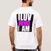 Luv UnisexT-Shirt T-Shirt (Rückseite)
