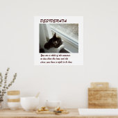 Luvlee's Window DESIDERATA Poster (Küche)